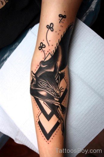 Black Fox Tattoo-TB12025