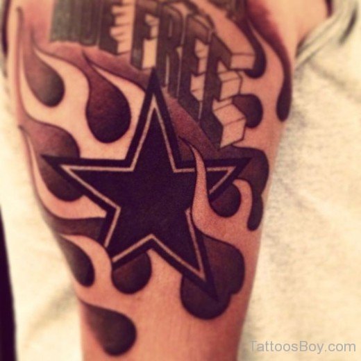 Black Star Tattoo-TB12056