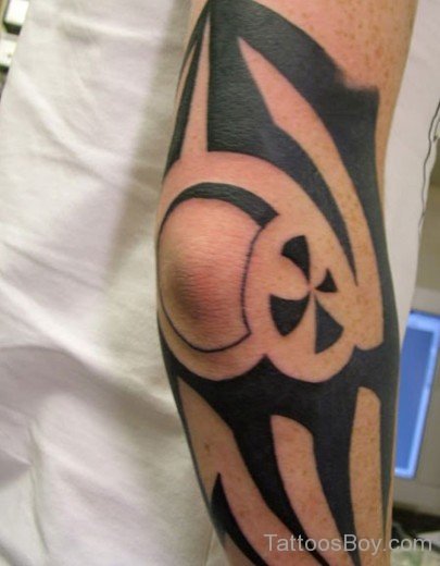 Black Tribal Tattoo Design-TB1417