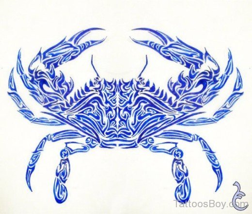 Crab Tattoo Design