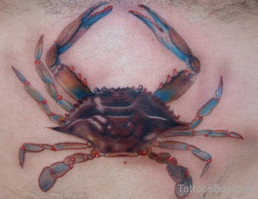 Awesome Crab Tattoo 