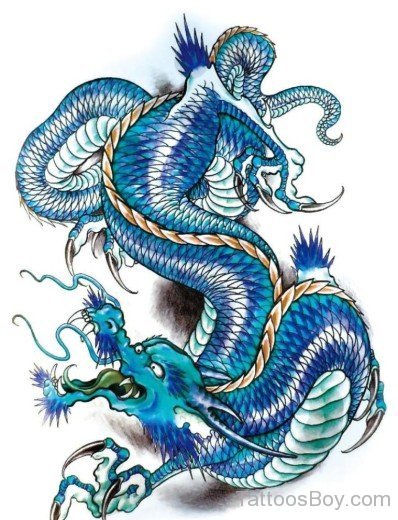 Blue Dragon Tattoo