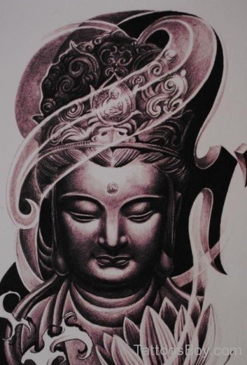 Buddha Tattoo Design-TB1031