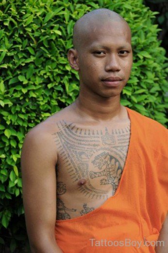 Buddhist Symbol Tattoo-Tb1216