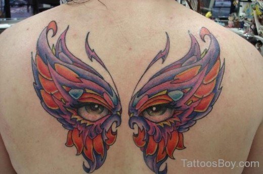 Butterfly- Eye  Tattoo-tb120