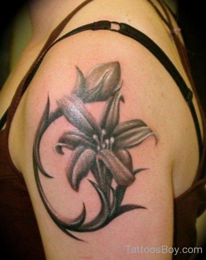 Calla Lilies Flower Tattoo-TB1223
