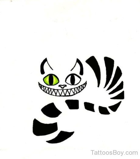 Cat Tattoo Design 8-TB12043