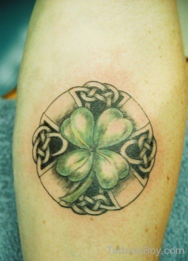 Celtic Clover Tattoo 2-TB12040