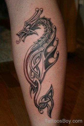 Celtic Dragon Tattoo- Design 
