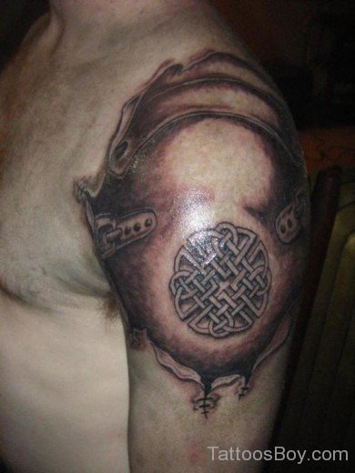 Celtic Pirate Armor Tattoo-TB1071