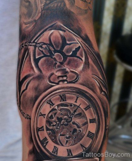 Fsntastic Clock Tattoo 