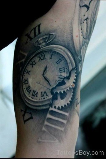 Awesome Clock Tattoo 