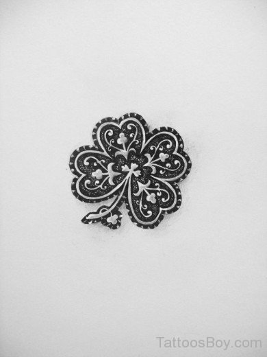 Clover Tattoo Design-TB12083