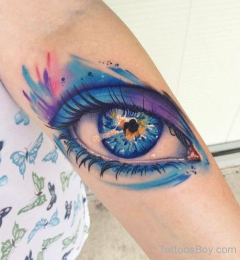 Colored  Eye  Tattoo-tb123