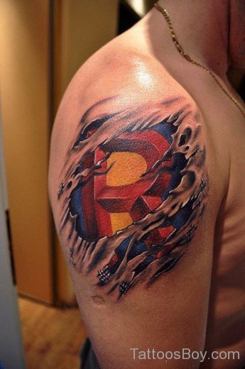 Cool Shoulder Tattoo-TB125