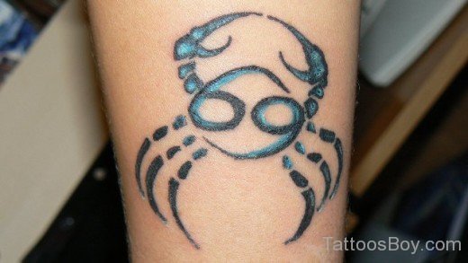 Unique Crab Tattoo 