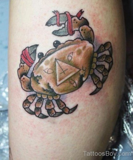 Crab Tattoo Design