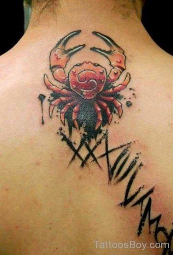 Crab Tattoo Design