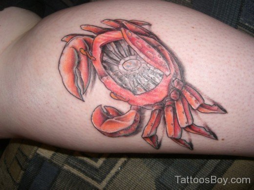 Crab Tattoo Design