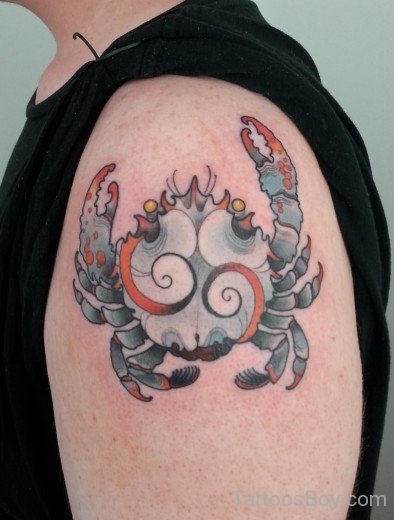 Crab Tattoo Design