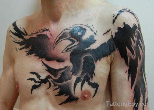 Crow Tattoo 6-TB1050