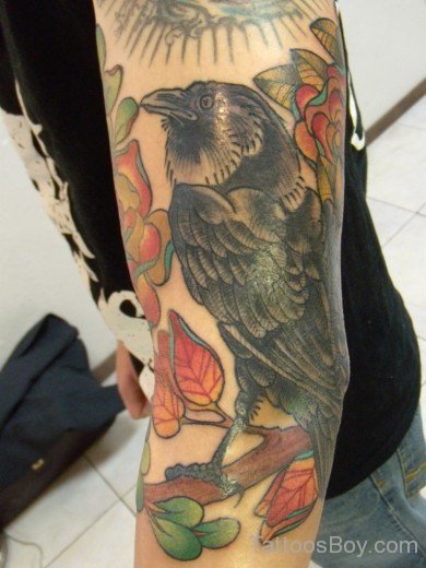 Crow Tattoo 7-TB1051