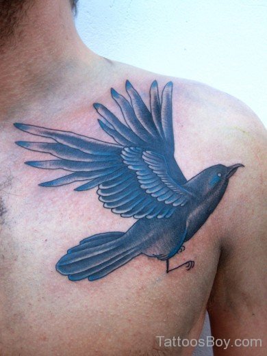 Crow Tattoo Design 8-TB1053