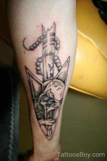 Dagger Tattoo Design