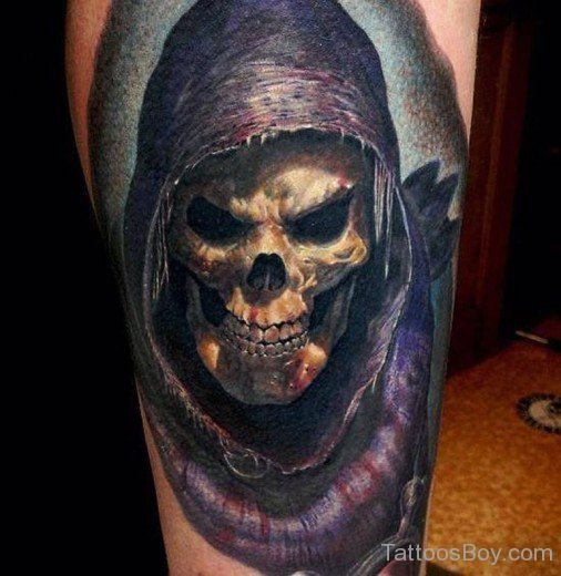 Death Skull Tattoo-TB12154