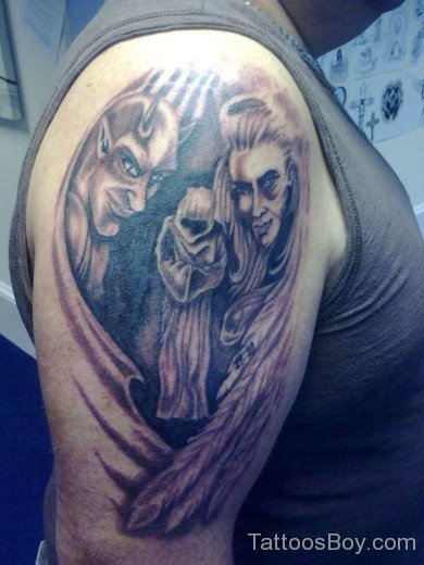 Devil Demon Tattoo4-TB118