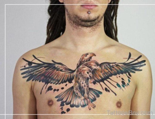 Eagle Tattoo On Chest-TB1087