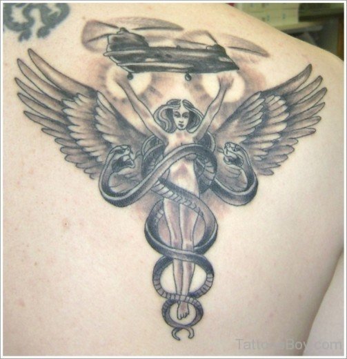Egyptian Angel Tattoo-TB114