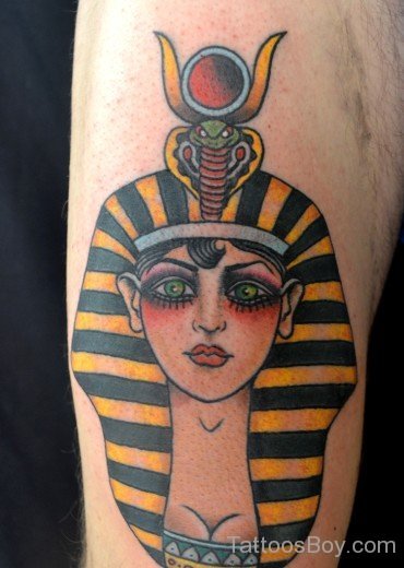 Egyptian Girl Tattoo Design-TB119