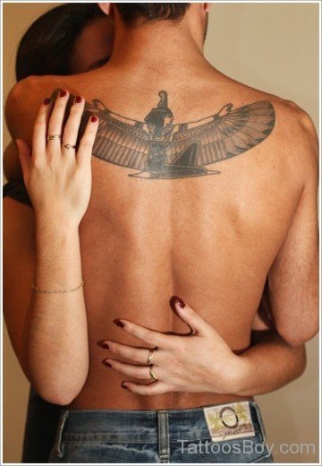 Egyptian Tattoo On Back 25-TB138