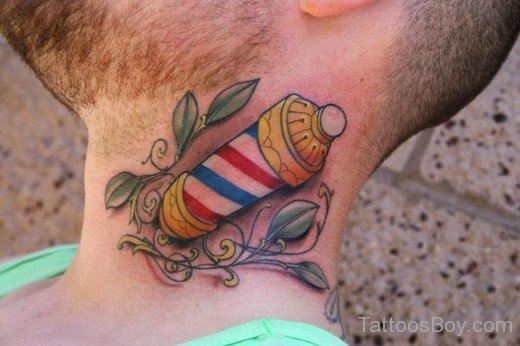 Awesome Neck Tattoo-TB12072