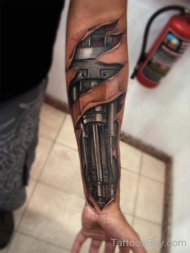 Eleagnt Arm Tattoo-TB1217