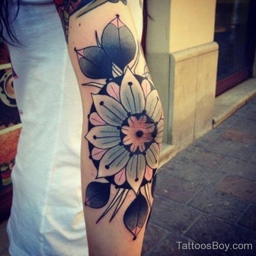 Elegant  Elbow Tattoo-TB122