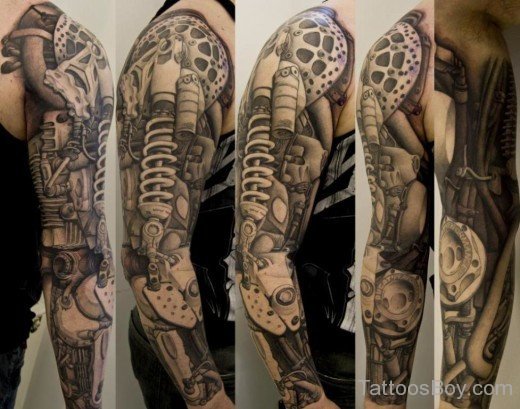 Elegant Full Sleeve Tattoo-TB1218