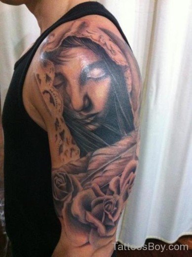 Elegant Half Sleeve Tattoo-TB12069