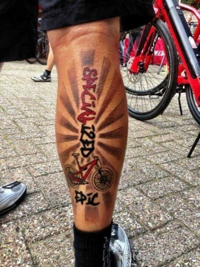 Elegant Leg Tattoo-TB1255