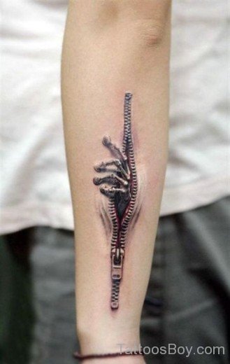 Elegant Wrist Tattoo