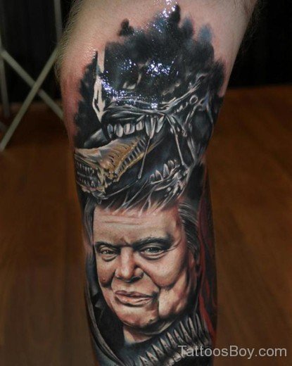 Excllent Alien Tattoo-TB142