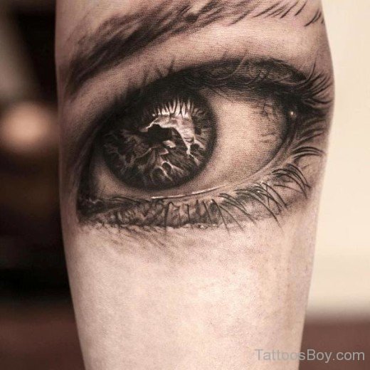 Eye-Tattoo on Arm-tb147
