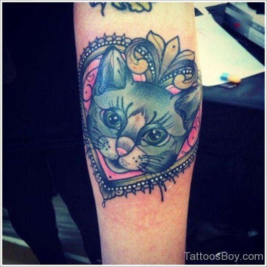 Fantastic Cat Tattoo 5-TB12093