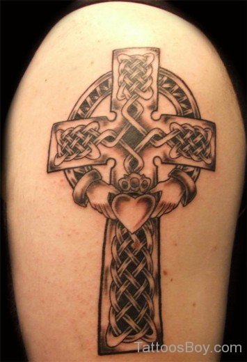 Fantastic Celtic Cross Tattoo-Tb12079