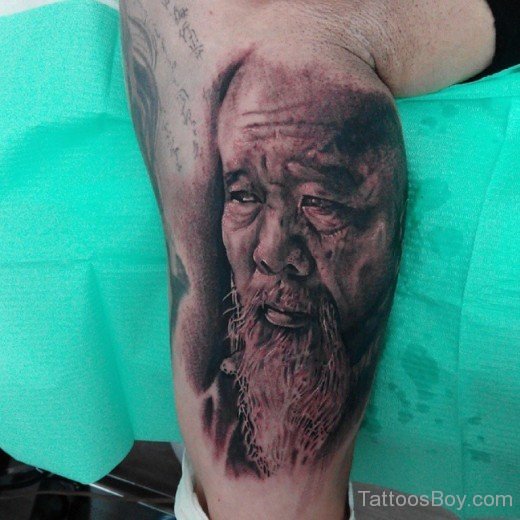 Fantastic Leg Tattoo-TB12182