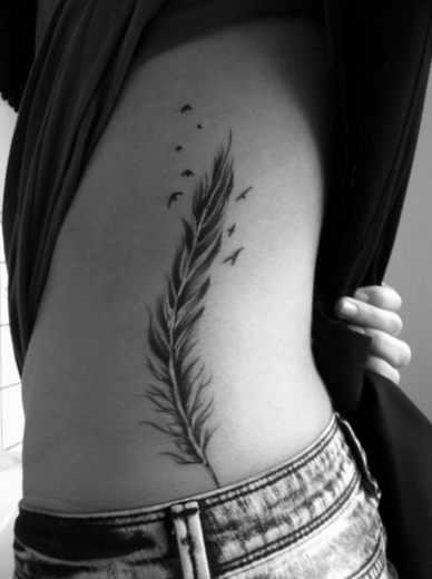 Feather Tattoo-TB12073