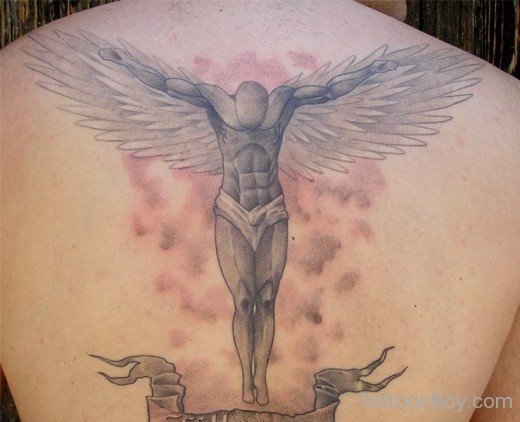 Feminine Angel Tattoo-TB12075