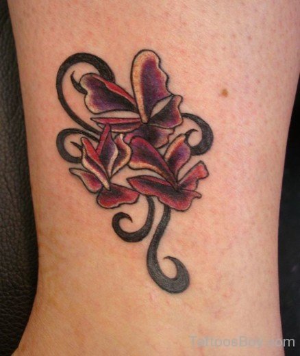 Flower Tattoo Design On Wrist-TB12058