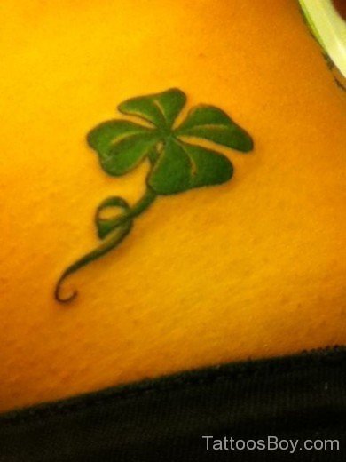 Four Clover Tattoo-TB12120